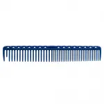 Y.S. Park 338 Pointed Tooth Comb - Blue