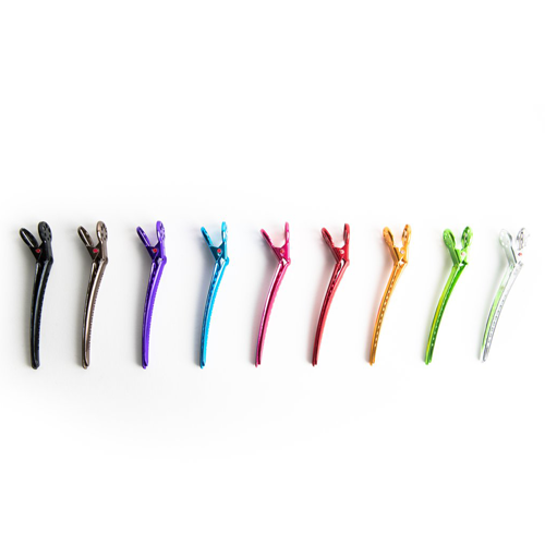 Y.S. Park Pro Clips are small yet powerful. They go in and out of your hair with ease! Grip holes prevent your fingers from slipping.