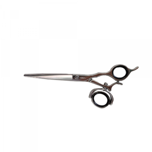 Kikui Double Swivel shears offer rigidity comparable to ceramics, permitting a consistently sharp and accurate blade angle.