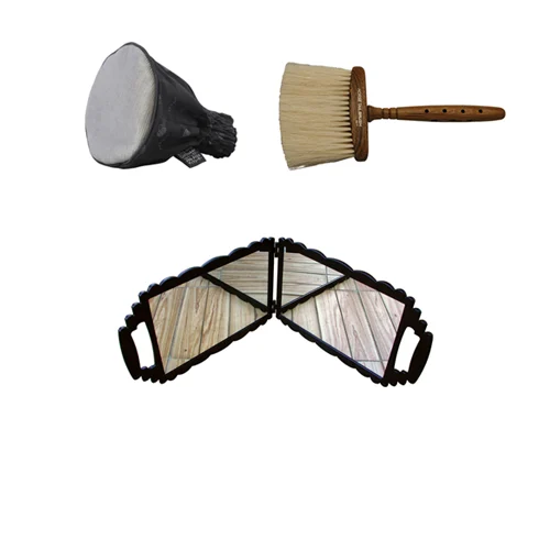 Y.S. Park Ion Diffuser, Neck Brush 504 and Golden Balance Mirror Package
