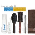 Ibiza Hair Liquid Hair Tools Kit (Swell, Silk Road, Brushes & Towel)