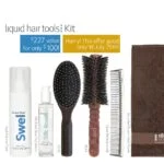 Ibiza Hair Liquid Hair Tools Kit (Swell, Silk Road, Brushes & Towel)