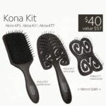 Ibiza Hair Aloha Kona Kit - Professional Round Brush Travel Set