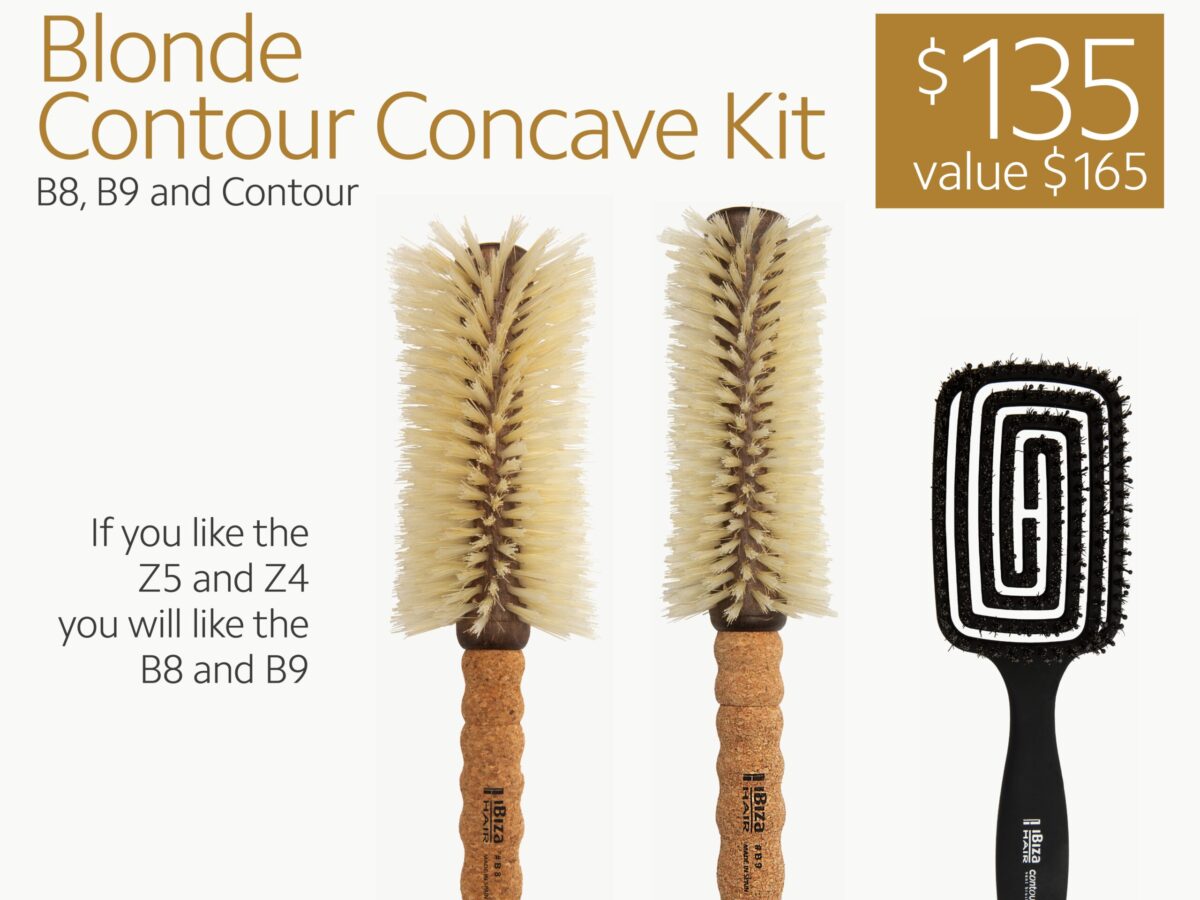Ibiza Hair Blonde Contour Concave Kit (B8, B9) | LA Shear